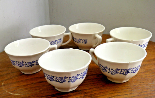 Tasses café anciennes - tasses, à