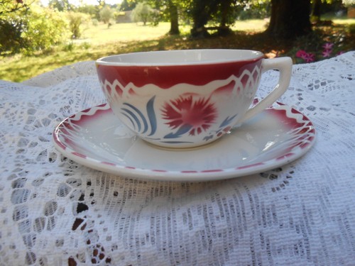 Superbes tasse sous - tasse,