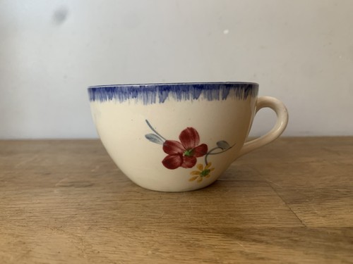 Ancienne tasse digoin - ancienne, décor